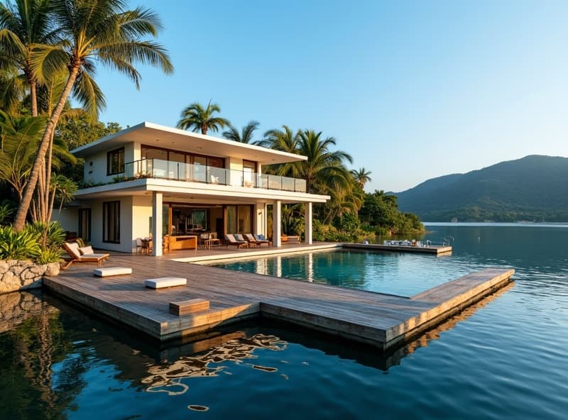 Casa com Píer Privativo — Vista para Três Marias