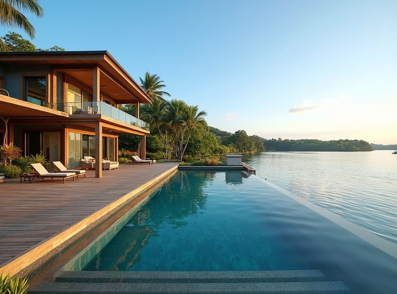 Casa com Píer Privativo — Vista para Baixo Iguaçu
